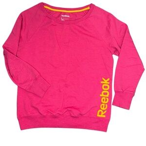 Reebok  women’s pink sweatshirt